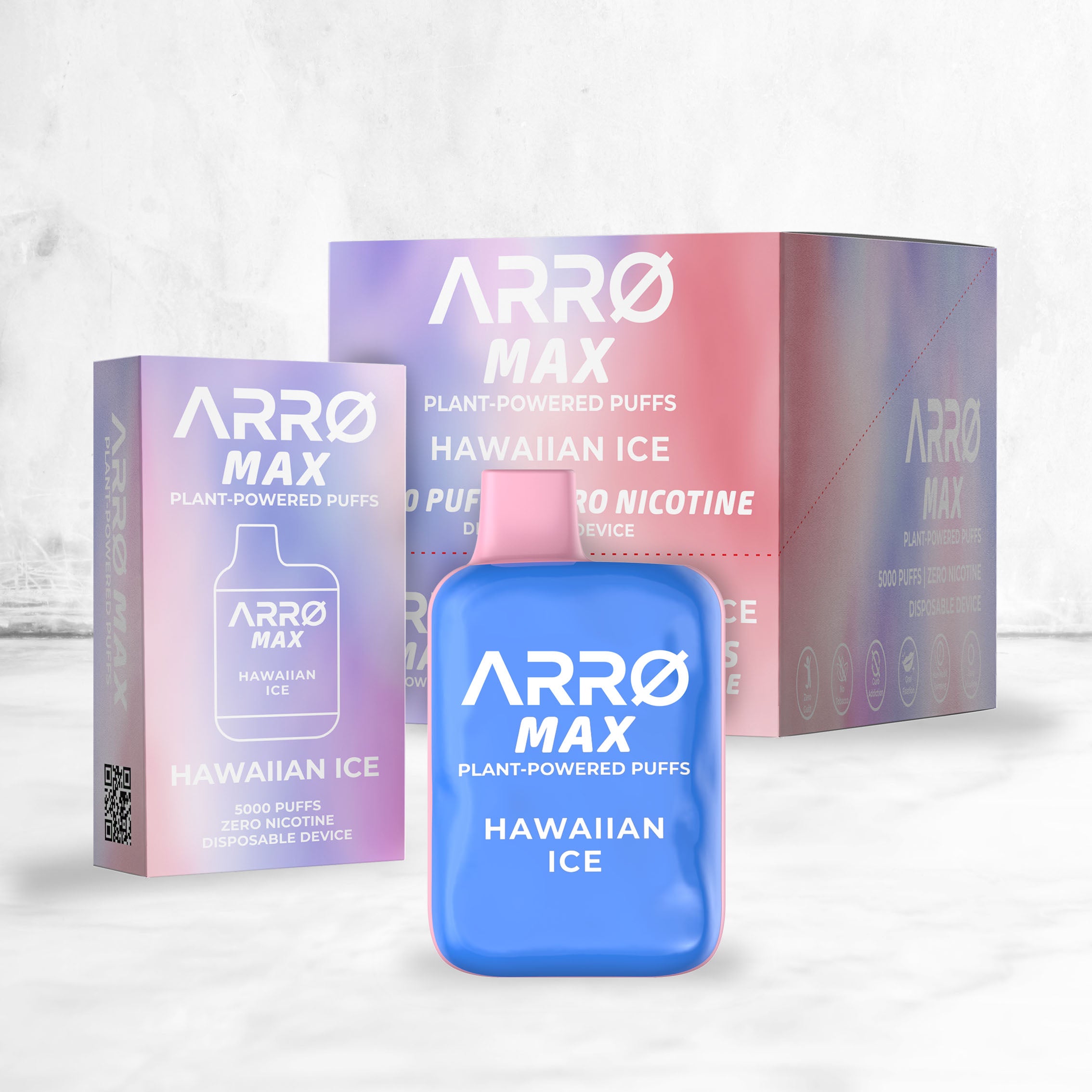 ARRØ MAX Zero Nicotine Vape – Hawaiian Ice - Image 3