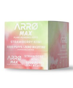 Alternative view of ARRØ MAX Zero Nicotine Vape – Strawberry Kiwi