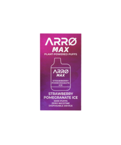 ARRØ MAX Zero Nicotine Vape – Strawberry Pomegranate Ice