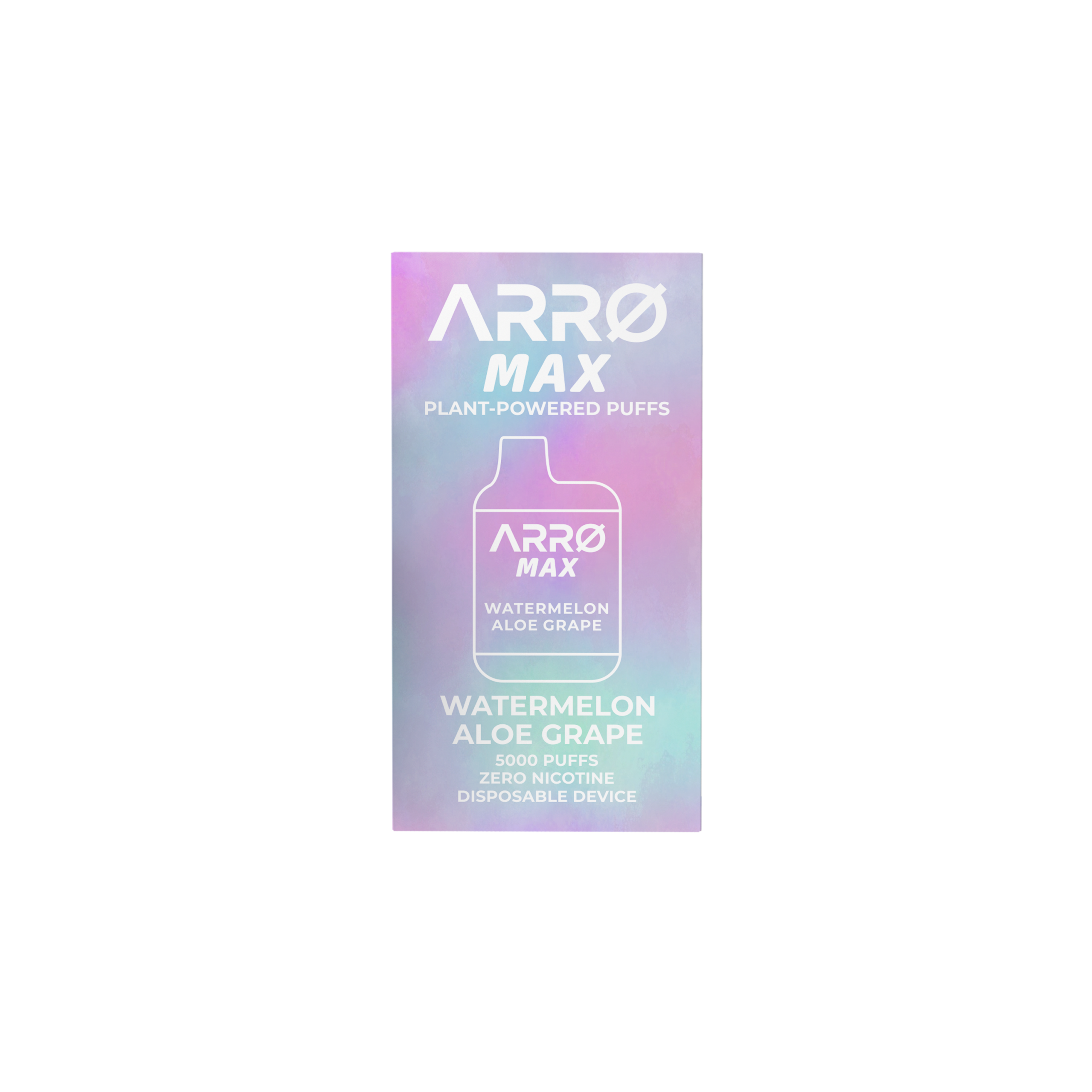 ARRØ MAX Zero Nicotine Vape – Watermelon Aloe Grape