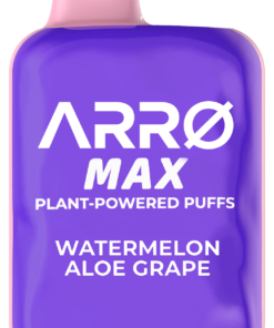 ARRØ MAX Zero Nicotine Vape – Watermelon Aloe Grape - Image 3