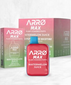 Alternative view of ARRØ MAX Zero Nicotine Vape – Watermelon Juice